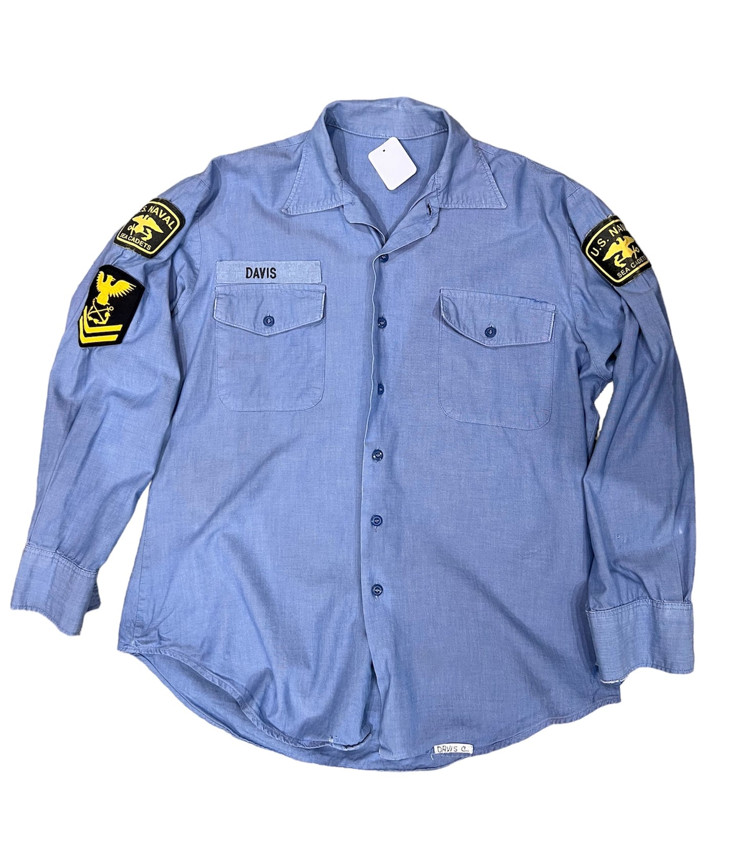 USN chambray shirt S/M