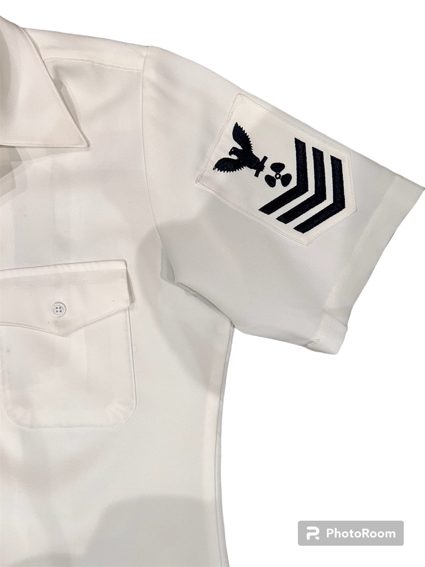 USN White shirt M
