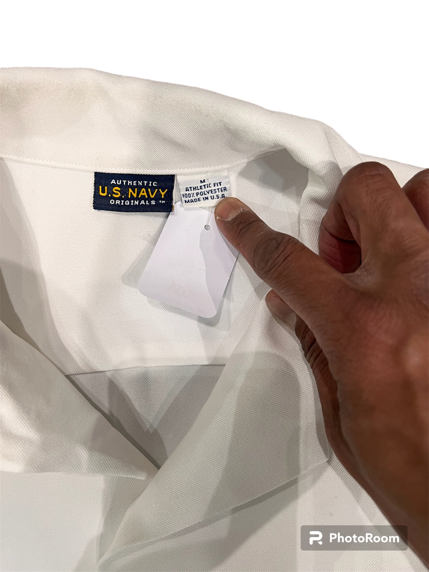 USN White shirt M