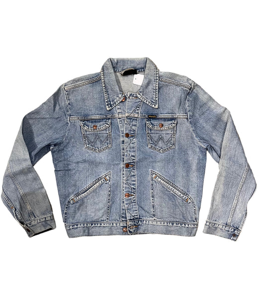 Wrangler trucker denim L