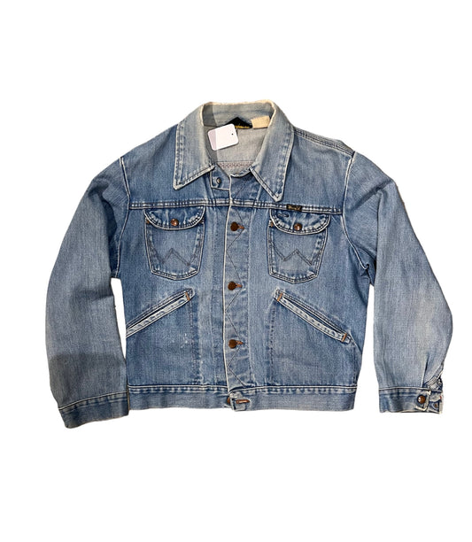 Wrangler trucker denim M USA