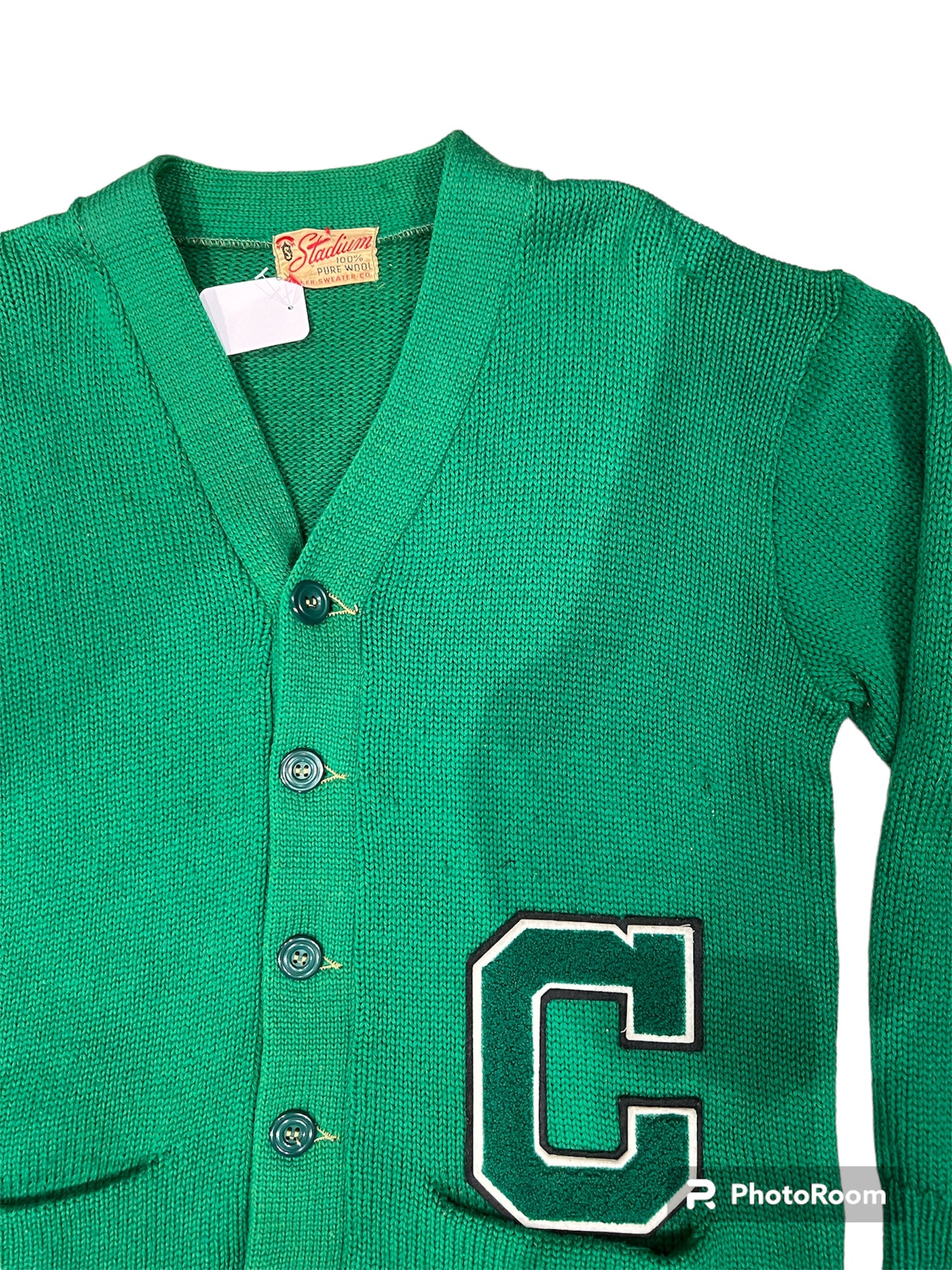 Cardigan university green M/L